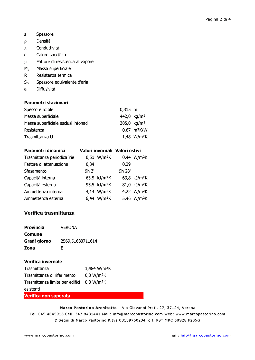 Relazione per Consulenza Tecnica