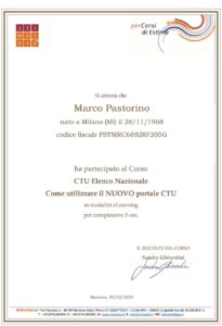 Sti Matrix Corso CTU Elenco Nazionale Come utilizzare il NUOVO portale CTU